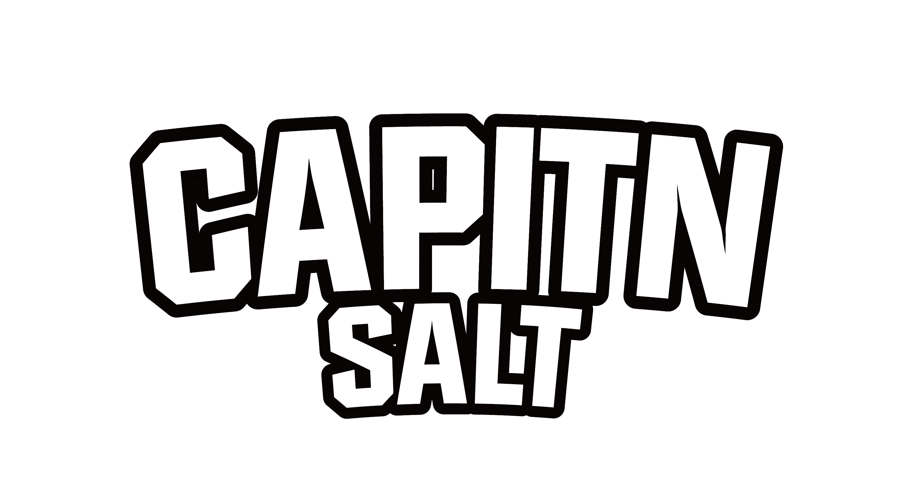 Captin Salt Text Logo